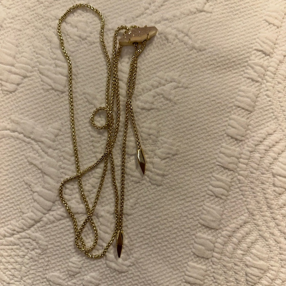 Kendra Scott Cheska Y Bolo Long Necklace - Picture 12 of 15